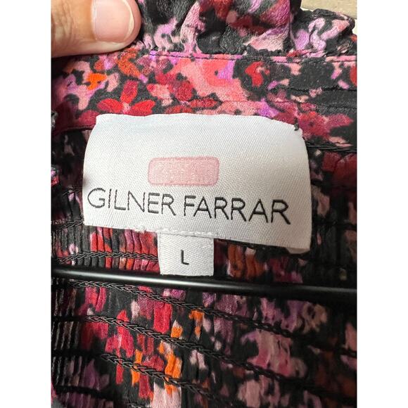 GILNER FARRAR Riley Ruffle Top Size Large - Picture 5 of 7